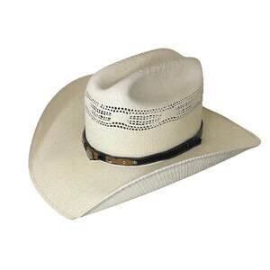 Summit Hats 100X Bangora Silverton Ivory Men’s Cowboy Hat 59 MEX / 7 3/8 US